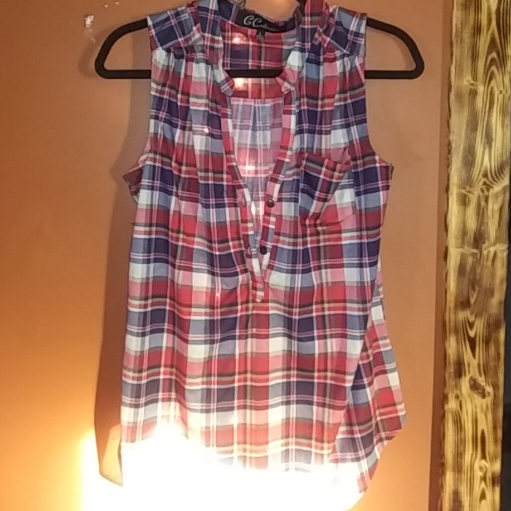 ⭐Sleeveless Flannel⭐